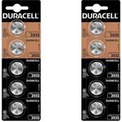 Duracell 2032 Lithium 3V Kartela 10'lu Pil - 10 Adet