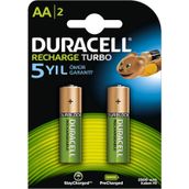 Duracell 2500 mAh AA 2'li Şarj Edilebilir Pil