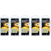Duracell Activair 10 Numara PR70 İşitme Cihazı Pili 6'lı 5 Paket - 30'lu