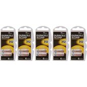 Duracell Activair 312 Numara PR41 Işitme Cihazı Pili 6'lı 5 Paket - 30'lu