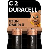Duracell Alkalin C Pil, 1,5V (LR14 / MN1400), 2 li Paket 3 ADET