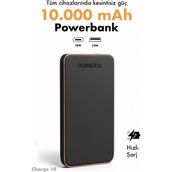 Duracell Charge 10 Slimline DRPB3010A 10000 mAh 18 W Powerbank