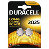 Duracell CR 2025 2'li 3V Düğme Pil