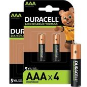 Duracell HR03 900 mAh AAA Şarj Edilebilir Piller