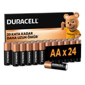 Duracell MN1500 AA 24'lü Alkalin Kalem Pil
