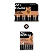 Duracell MN2400 AAA 14'lü Alkalin İnce Kalem Pil