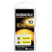 Duracell No:10 6'lı Kulaklık-İşitme Cihazı Pili