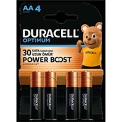 Duracell Optimum Powerboost Aa Kalem Pil 4'lü
