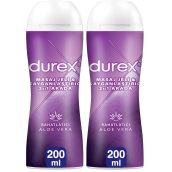 Durex Aloe Vera Özlü Play Kayganlaştırıcı & Masaj Jeli (1 x 200 ml) (2 paketi)