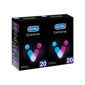 Durex Extreme ve Tırtıklı Prezervatif 40'lı