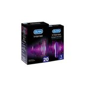 Durex Intense 20'li Prezervatif + Delight Bullet Vibratör