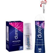 Durex Intense Uyarıcı Jel 10 ml (20 Kullanım) Extreme Anal Kayganlaştırıcı+Geciktiriciyle