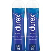 Durex Jel Hisset Kayganlaştırıcı 50 ml X 2 Su Bazlı Kokusuz Formül ile Özel Deneyim