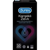 Durex Karşılıklı Zevk ve Tırtıklı Prezervatif 10'lu