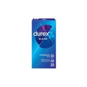 Durex Klasik 10 Prezervatif, Kokusuz, Lateks