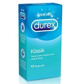 Durex Klasik İnce 12'li Prezervatif