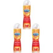 Durex Klinik Olarak Test Edilmiş Kayganlaştırıcı 50 Ml*3 Çilekli Kayganlaştırıcı Jel