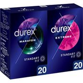 Durex Maraton 20'li ve Extreme 20'li Prezervatif Seti Standart Fit ile Güvenli Kullanım