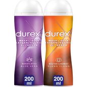 Durex Masaj Jeli Aloe Vera ve Ylang Ylang 200 ml Rahatlatıcı ve Kayganlaştırıcı Özellikli