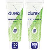 Durex Naturals Pure Kayganlaştırıcı Jel 100 ml (1 x 100 ml) (2 paketi)