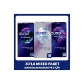 Durex Prezervatif Seti Maraton, Yok Ötesi Ultra Kaygan ve Karşılıklı Zevk Toplam 30’lu