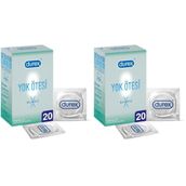 Durex Yok Ötesi Slim Fit 20 Prezervatif (2 paketi)
