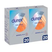 Durex Yok Ötesi XL 40'lı, Çok Renkli, Prezervatif, Kokusuz