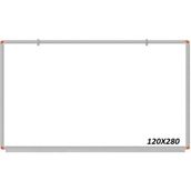 Duvara Monte Lamine Yazı Tahtası 120X280 Beyaz - Ahşap - Beyaz - Seçenek 1