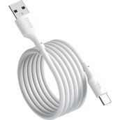 Dvip L24 Beyaz 6A 100W USBA to Type-C 1 mt Hızlı Şarj ve Data Kablosu