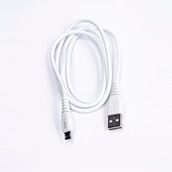 Dvıp S01M 6A 67W Fast Charging 1 m Beyaz Usb A Micro Data ve Hızlı Şarj Kablosu