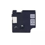 Dymo 45021 Siyah-Beyaz D1 12 mm x 7 m Muadil Yedek Şerit