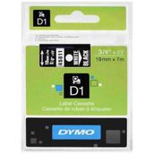 Dymo 45811 D1 Siyah-Beyaz 19x7 m Şerit