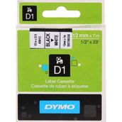 Dymo 720550-45015 D1 Beyaz-Kırmızı 12x7 m Şerit