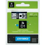 Dymo 720670-40910 D1 Şeffaf-Siyah 9x7 m Şerit