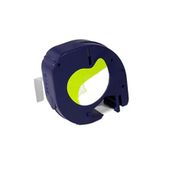 Dymo Letratag 59422 91201 12 mm 4 m Plastik Beyaz Üstüne Siyah Muadil Etiket