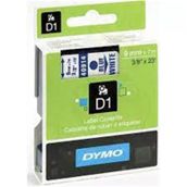 Dymo S0720690 Beyaz/Mavi D1 Yedek Şerit