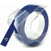Dymo S0898140 Mavi 9x3 m Şerit Kabartma