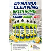 Dynamix Wash Green Home Elde Bulaşık Yıkama Deterjanı 750 ml x 6 - 4,5 lt