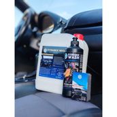 Dynamix Wash Yüksek Kaliteli 3'llü Set Torpido Bakım Kremi 5 kg - 500 ml şişe ve Torpido Sünger Cockpıt Cream