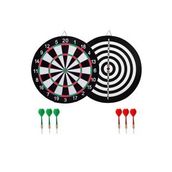 Dzc Kuzenler Avm İğneli Dart Tahtası Dev Büyük Boy Çift Taraflı 45 Cm 6 Ok Spor Aktivite Oyuncak