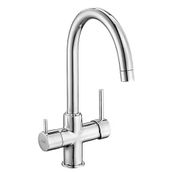 E.C.A 102118137 Dual Flow Su Arıtma Bağlantılı Çift Akışlı Arıtıcı Eviye Bataryası