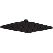 E.C.A 102145068C1 Tiera 25x25 cm Mat Siyah Renkli Kare Duş Başlığı