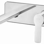 E.C.A 102167606-K Luna Rozetli Ankastre Lavabo Bataryası