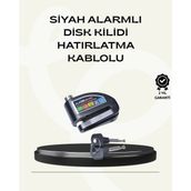 E-Woman Çift Modlu 110DB Alarmlı Disk Kilidi Suya Dayanıklı ( Lisinya )