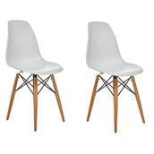 Eames Beyaz 2'li Sandalye