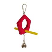 Eastland 22 cm Çıngıraklı Ahşap Tünek