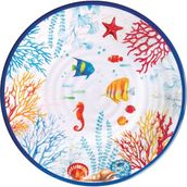 Easy Life Bora Bora Desenli Melamin Servis Tabağı - Standart