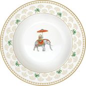 Easy Life Marajah Renkli Porselen Yemek Tabağı 21 cm - Standart