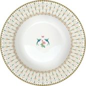 Easy Life Paradise Sauvage Desenli Porselen Yemek Tabağı 21 cm - Standart