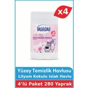 Easyway 70'li Lilyum Kokulu Yüzey Temizlik Mendili (2 adet)